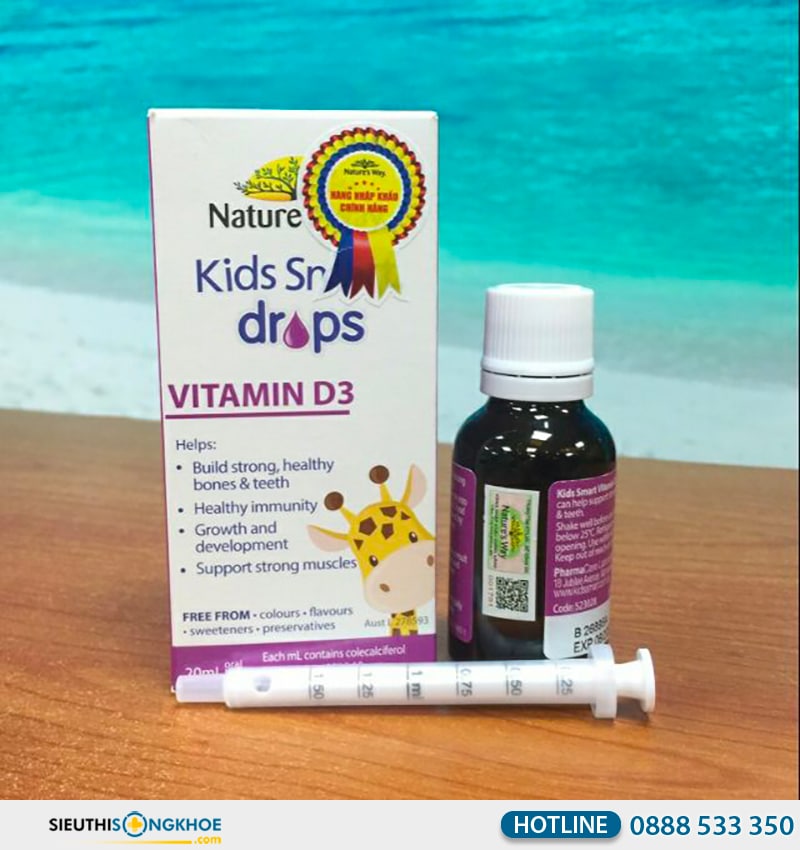 nature's way kids smart drops vitamin d3