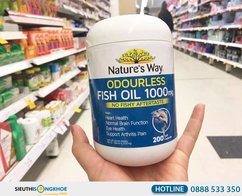 nature's way odourless fish oil 1000mg