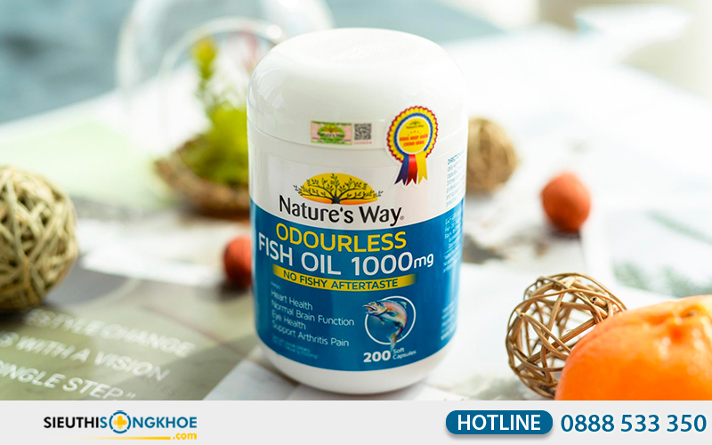 nature's way odourless fish oil 1000mg