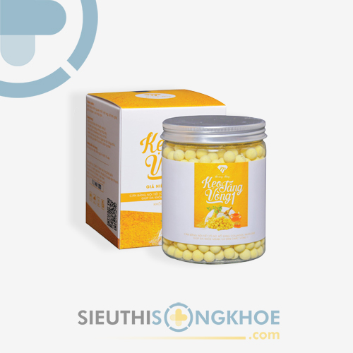 Kẹo Tăng Vòng 1 Hoàng Mây - Sản Phẩm Hỗ Trợ Chăm Sóc Cơ Thể & Thúc Đẩy Vòng 1 Căng Tròn