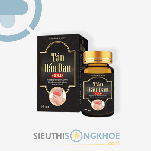 Tán Hầu Đan Gold - Viên Uống Hỗ Trợ Cải Thiện Chứng Viêm Họng, Amidan & Phế Quản
