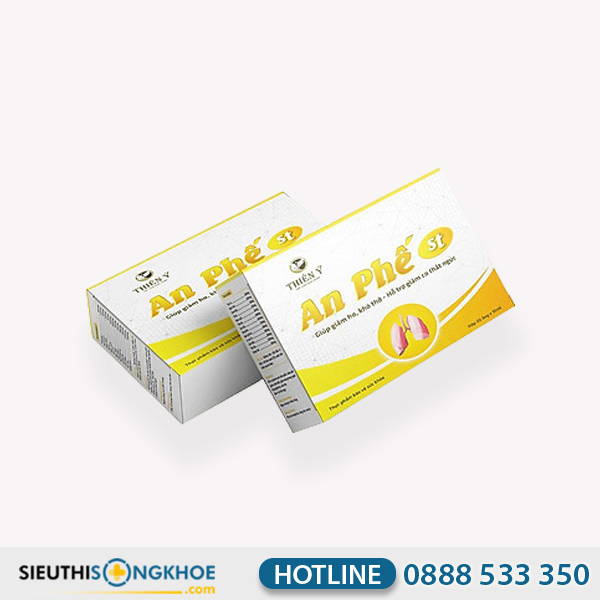 An Phế ST - Sản Phẩm Hỗ Trợ Giảm Ho Điều Trị Viêm Họng, Phế Quản & Phổi