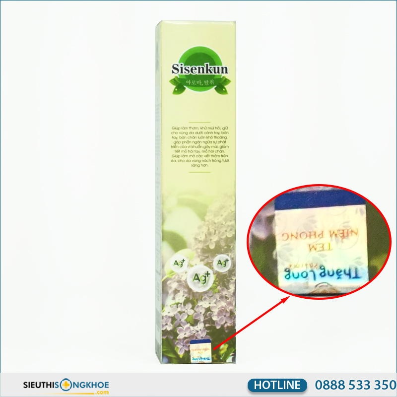 cách phân biệt sisenkun chính hãng