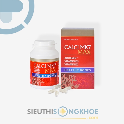 Calci MK7 Max - Viên Uống Hỗ Trợ Bổ Xương Khớp & Răng Chắc Khoẻ