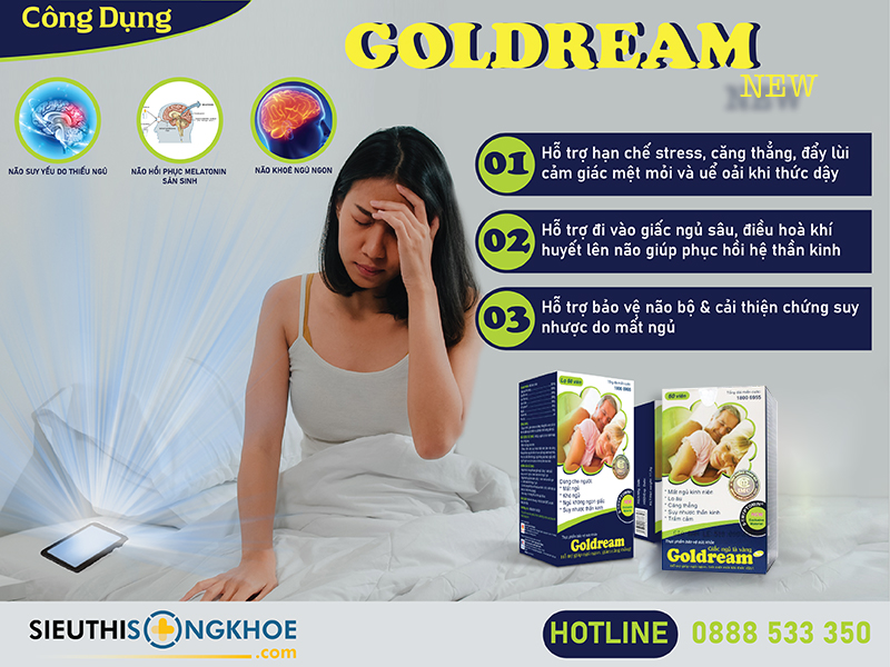 công dụng của goldream new