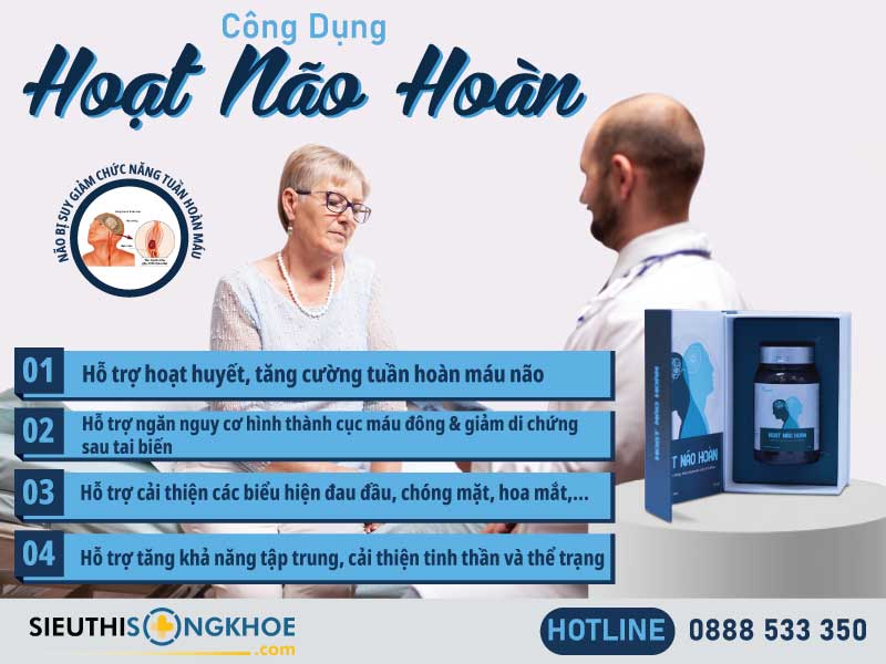 công dụng của hoạt não hoàn