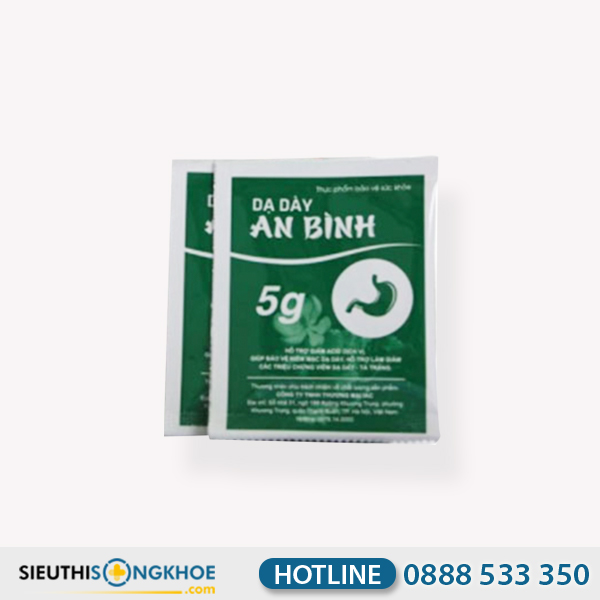 Dạ Dày An Bình - Sản Phẩm Hỗ Trợ Phục Hồi Hệ Tiêu Hoá Bị Trào Ngược & Viêm Loét