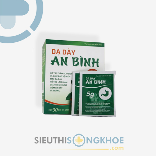 Dạ Dày An Bình - Sản Phẩm Hỗ Trợ Phục Hồi Hệ Tiêu Hoá Bị Trào Ngược & Viêm Loét