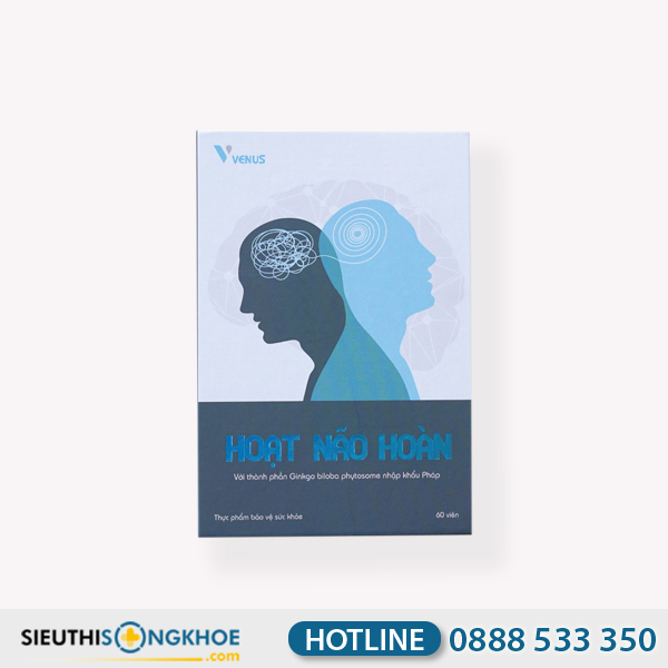 Hoạt Não Hoàn - Viên Uống Hỗ Trợ Ngừa Tai Biến & Tăng Cường Tuần Hoàn Máu Não
