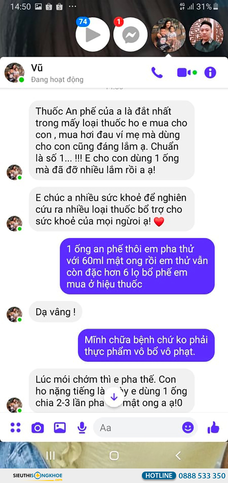 phản hồi khách hàng về an phế st