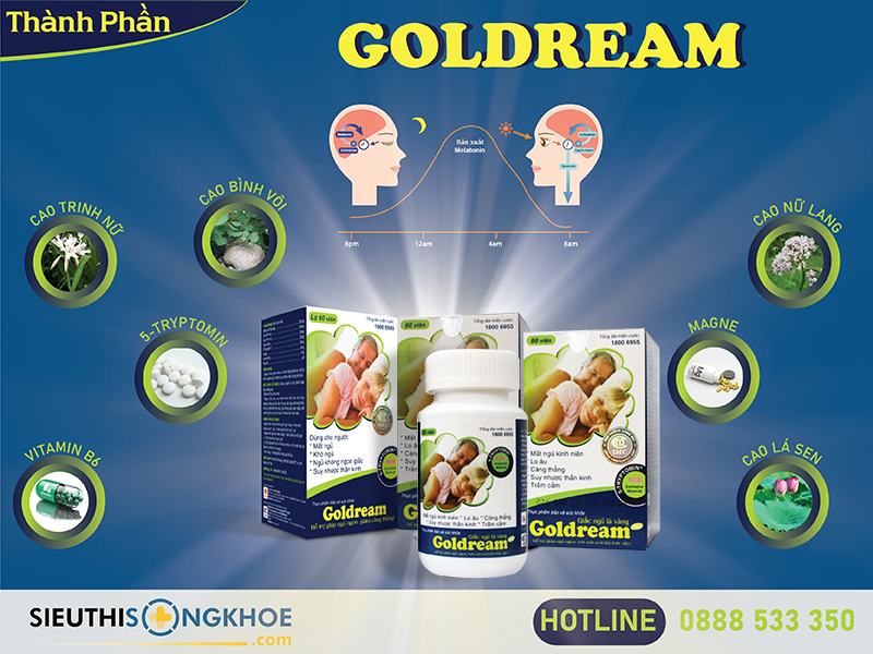 thành phần của goldream new