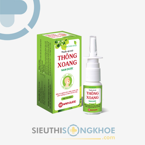 Thông Xoang Nam Dược - Sản Phẩm Hỗ Trợ Điều Trị Viêm Xoang & Viêm Mũi Dị Ứng