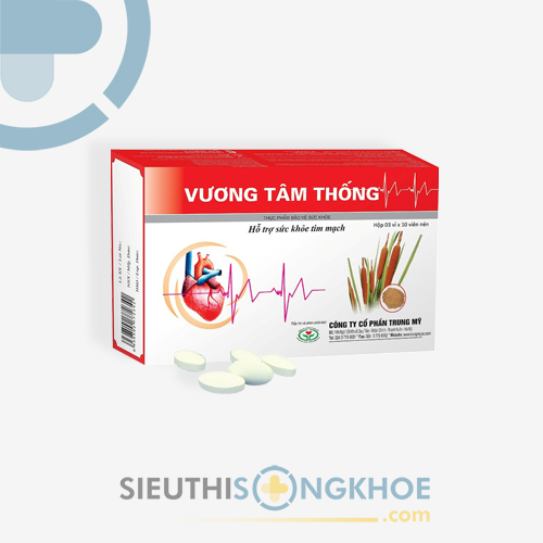 Vương Tâm Thống - Viên Uống Hỗ Trợ Cải Thiện Tim Mạch & Điều Hoà Máu Huyết