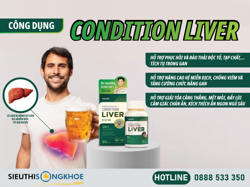công dụng của condition liver