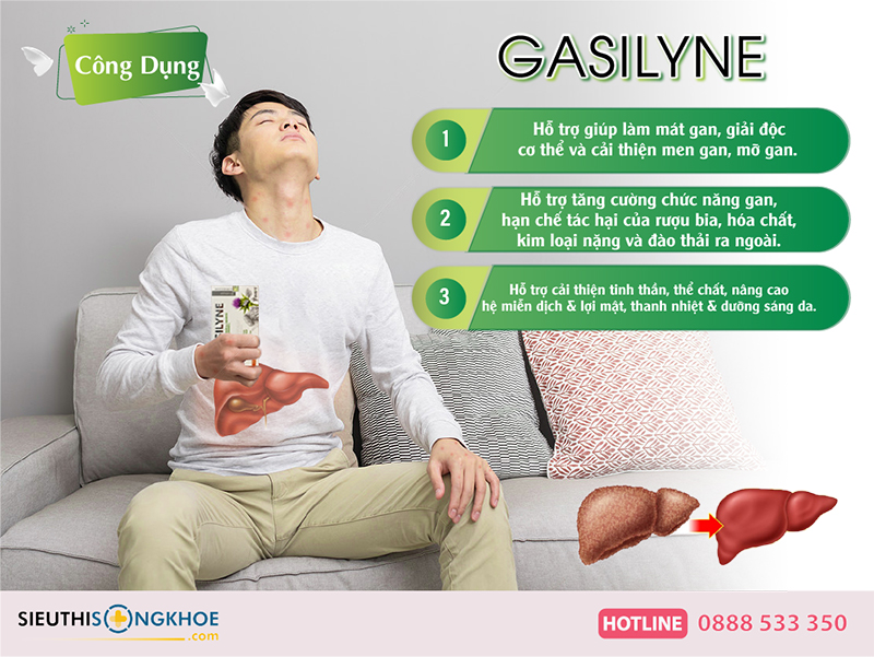 công dụng của gasilyne
