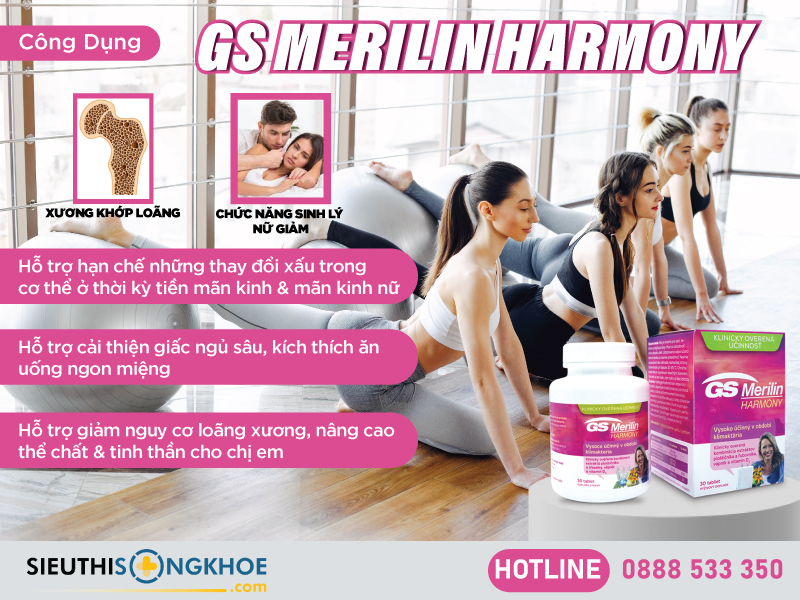 công dụng của gs merilin harmony
