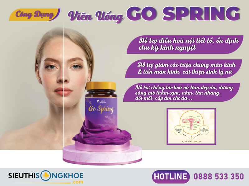 công dụng của viên uống go spring