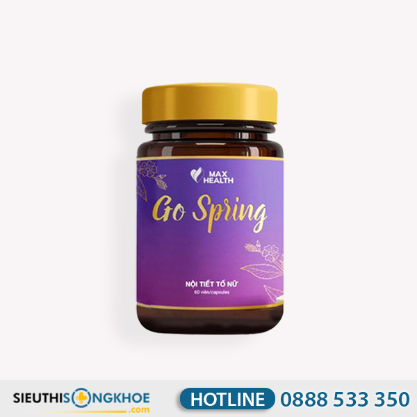 Go Spring - Viên Uống Hỗ Trợ Cải Thiện Sức Khoẻ & Sinh Lý Nữ