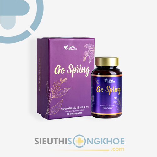 Go Spring - Viên Uống Hỗ Trợ Cải Thiện Sức Khoẻ & Sinh Lý Nữ