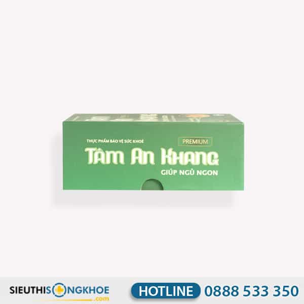 Tâm An Khang Premium - Viên Uống Hỗ Trợ Điều Hoà Giấc Ngủ & Giảm Đau Đầu Uể Oải