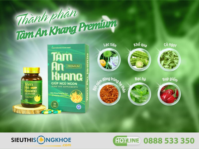 thành phần của tâm an khang premium