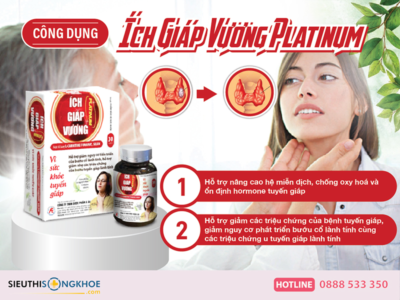 công dụng của ích giáp vương platinum