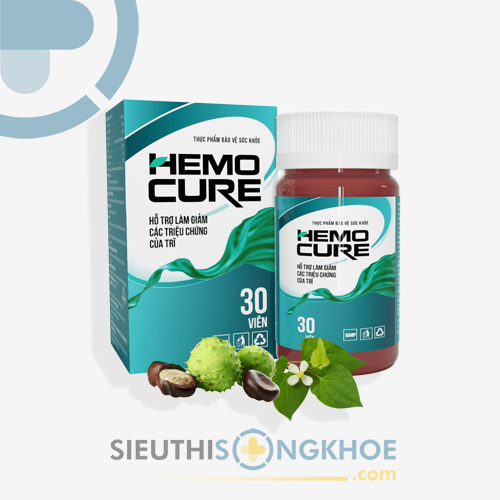 Hemocure - Viên Uống Hỗ Trợ Đẩy Lùi Bệnh Trĩ Mọi Cấp Độ