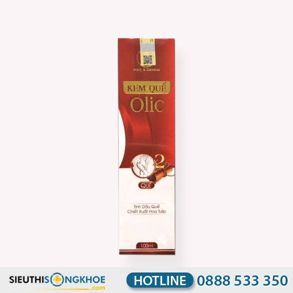 Kem Tan Mỡ Olic - Sản Phẩm Hỗ Trợ Đốt Cháy Mỡ Bụng Dư Thừa