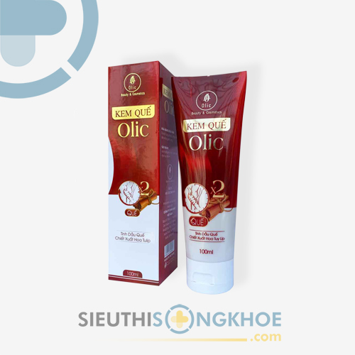 Kem Tan Mỡ Olic - Sản Phẩm Hỗ Trợ Đốt Cháy Mỡ Bụng Dư Thừa