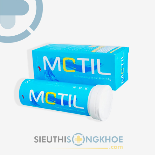 Motil - Viên Sủi Hỗ Trợ Tăng Chất Lượng Tinh Trùng & Điều Trị Vô Sinh Nam Giới