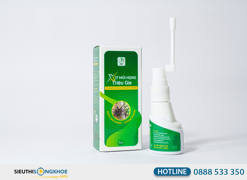 xịt mũi họng triệu gia giá bao nhiêu