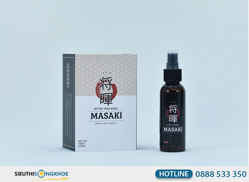 xịt tóc thảo dược masaki mua ở đâu