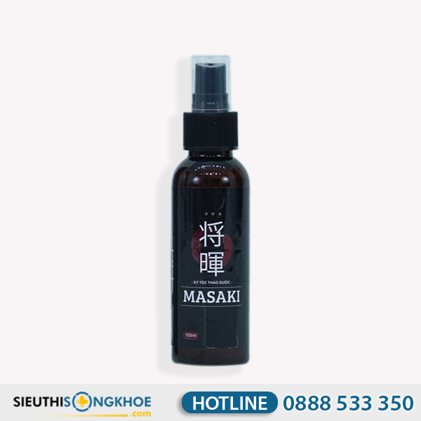 Xịt Tóc Thảo Dược Masaki - Sản Phẩm Hỗ Trợ Ngăn Rụng & Phục Hồi Mái Tóc Chắc Khoẻ