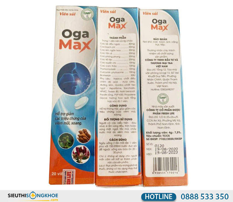 cách phân biệt oga max chính hãng