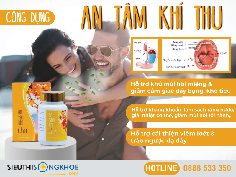 công dụng an tâm khí thu