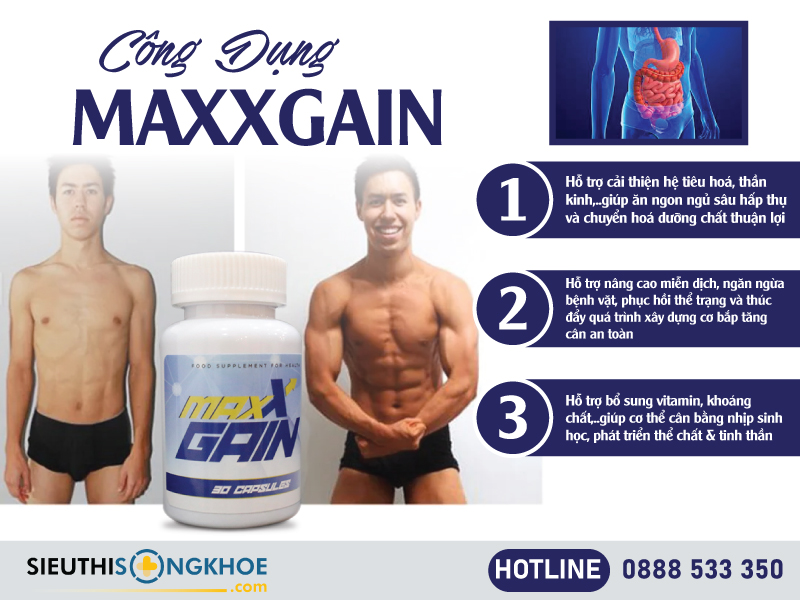 công dụng của maxxgain
