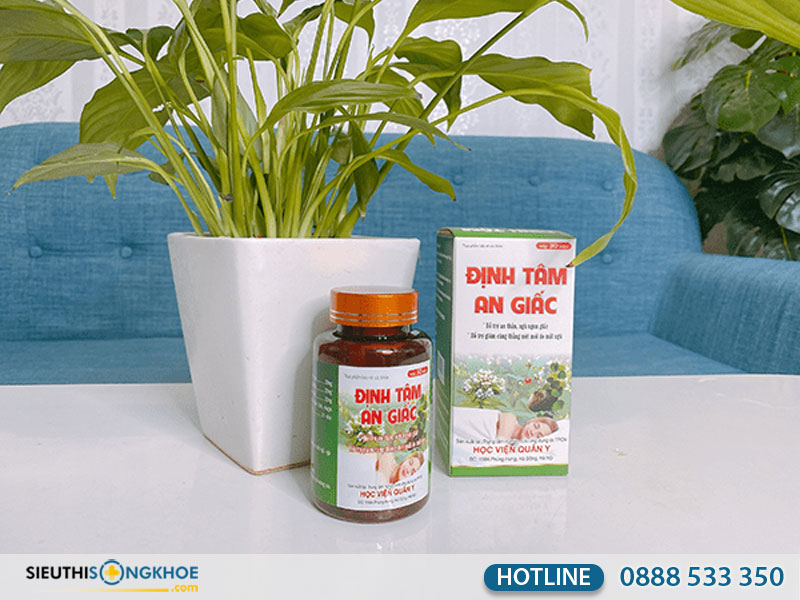 công dụng định tâm an giấc