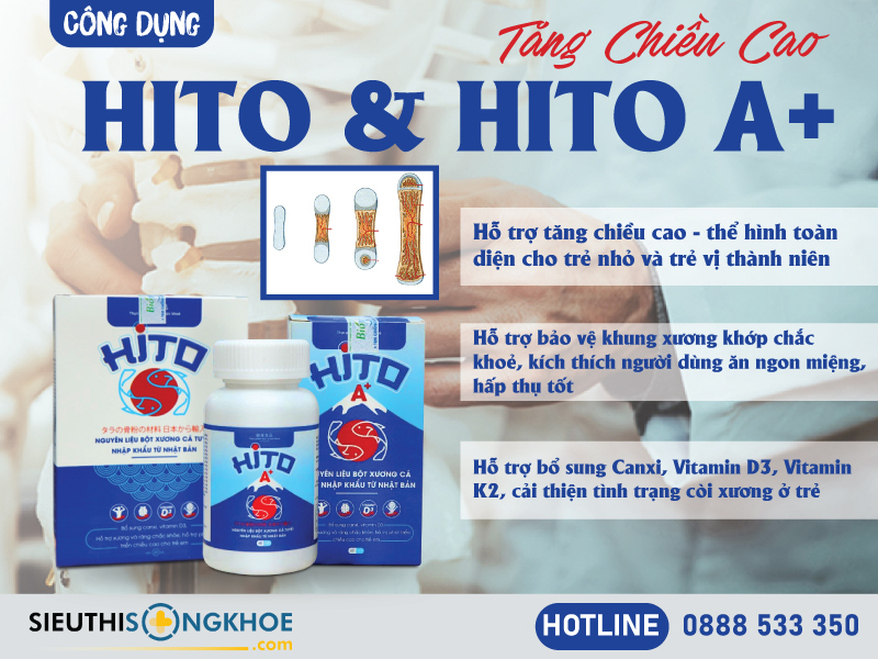 công dụng hito & hito a+
