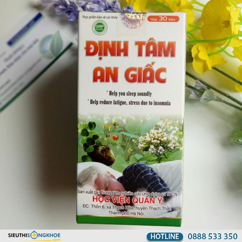 định tâm an giấc giá bao nhiêu