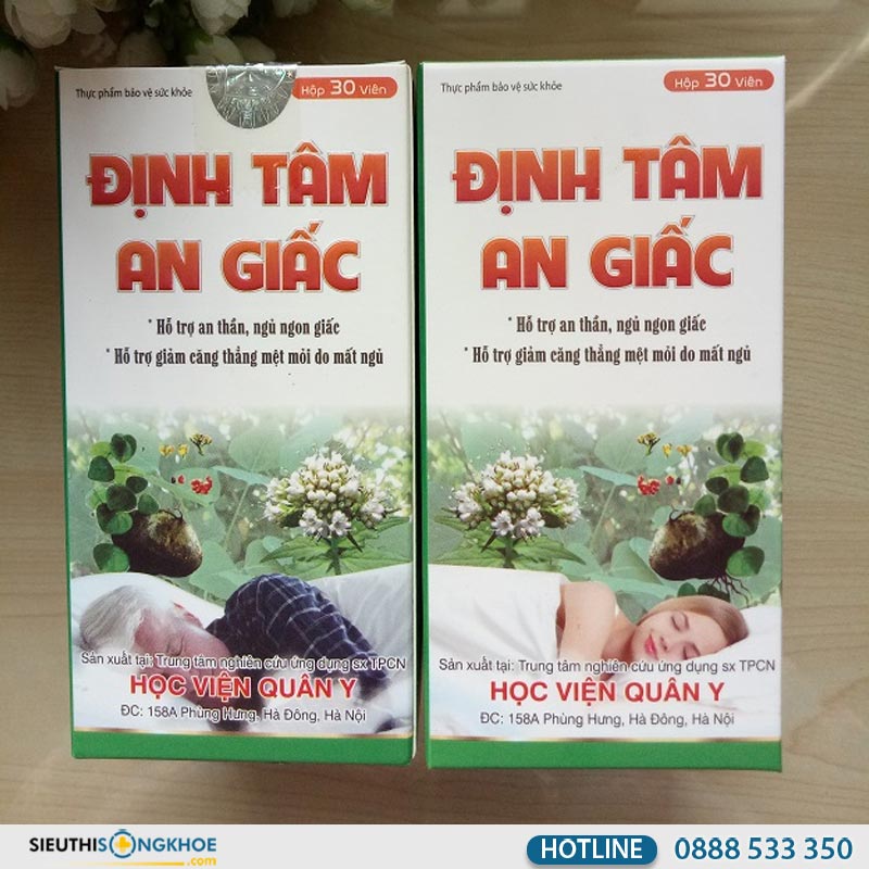 định tâm an giấc mua ở đâu