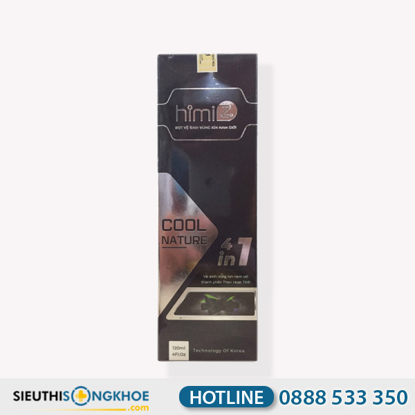 Dung Dịch Vệ Sinh Nam Himiz Hỗ Trợ Làm Sạch & Giữ Mùi Thơm Cho Cậu Nhỏ Chai 120ml