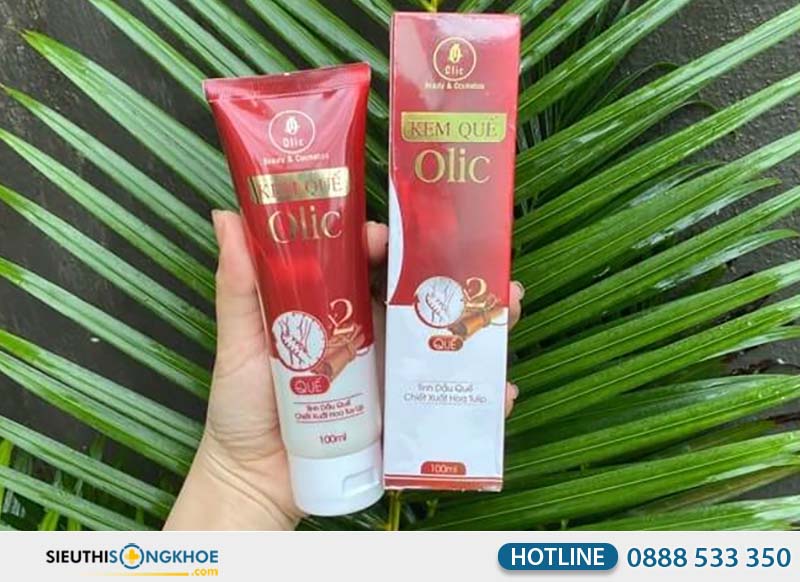 kem quế Olic