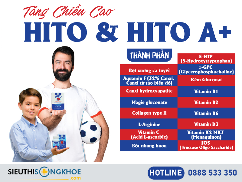 thành phần hito & hito a+