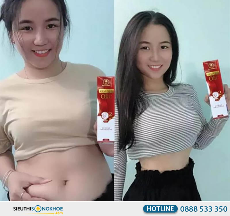 tuýp kem tan mỡ Olic