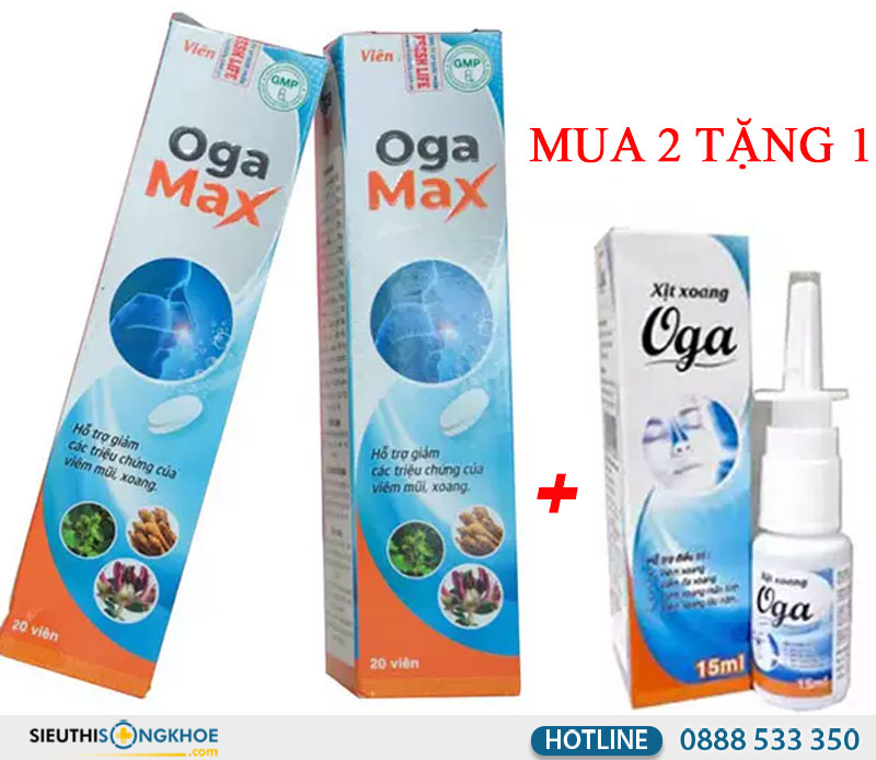 viên sủi oga max giá bao nhiêu