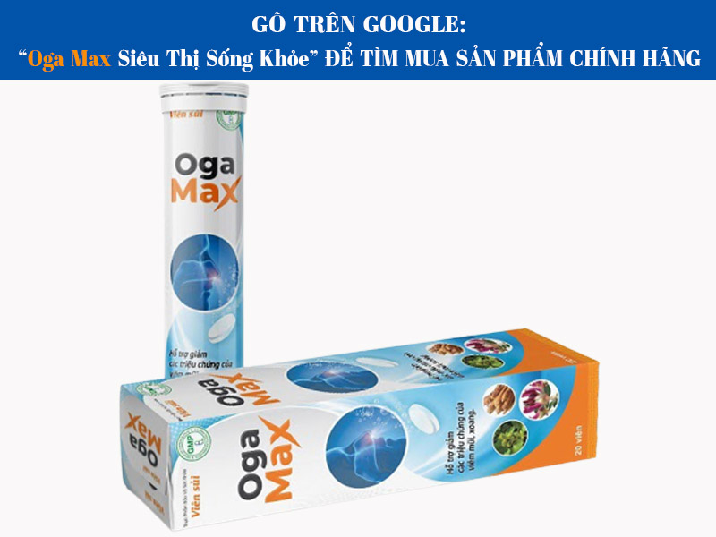 viên sủi oga max mua ở đâu