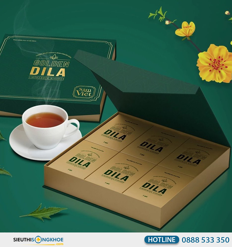 chiết xuất đinh lăng golden dila
