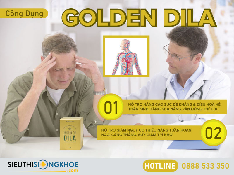 công dụng của golden dila