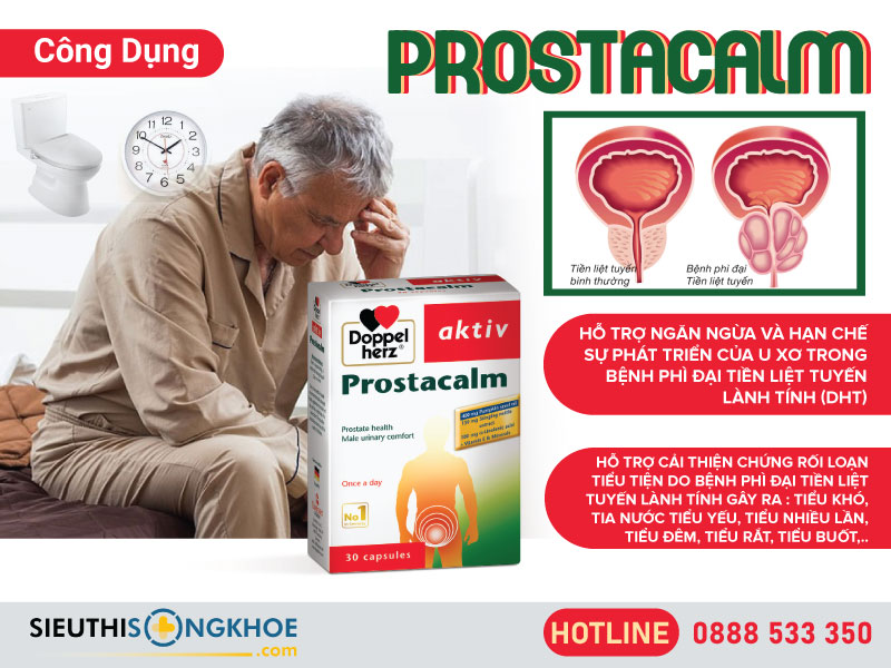công dụng prostacalm doppelherz