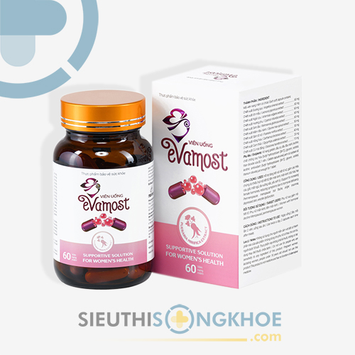 Evamost - Viên Uống Hỗ Trợ Điều Hoà Nội Tiết & Tăng Cường Sinh Lý Nữ